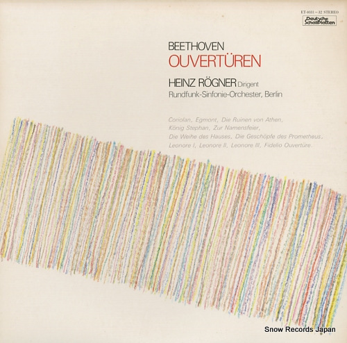 ROGNER, HEINZ beethoven; ouverturen ET-4031-32