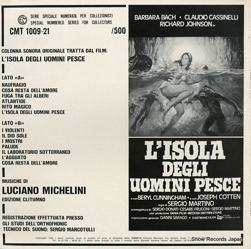 MICHELINI, LUCIANO l'isola degli uomini pesce CMT1009-21