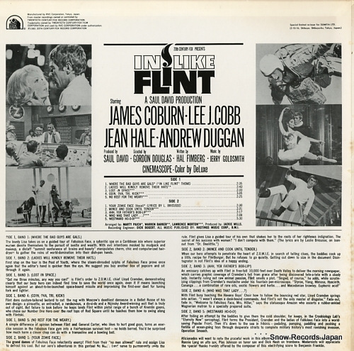 GOLDSMITH, JERRY in like flint CR-10029