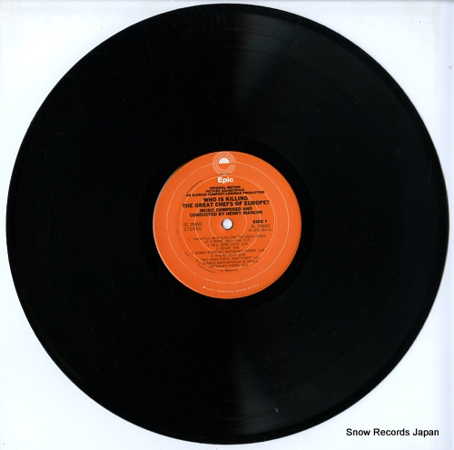 MANCINI, HENRY who is killing the great chefs of europe ? SE35692 - disc