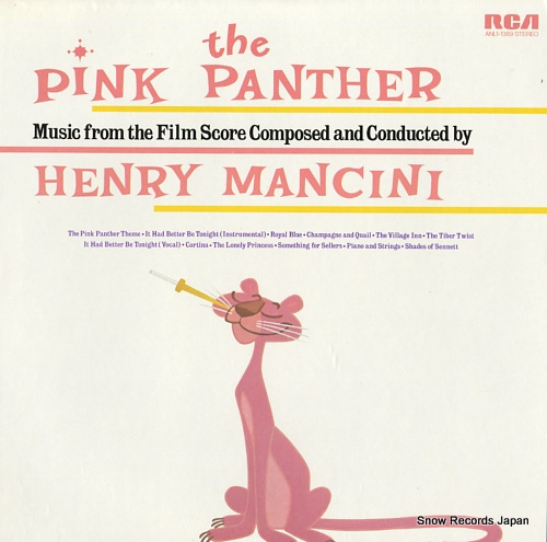 MANCINI, HENRY the pink panther ANL1-1389