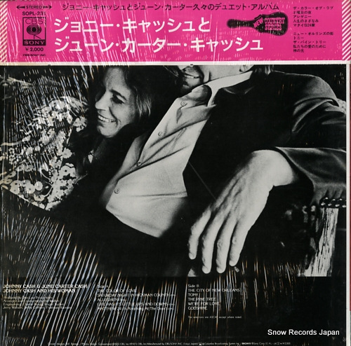 CASH, JOHNNY, AND JUNE CARTER CASH johnny cash and his woman SOPL231