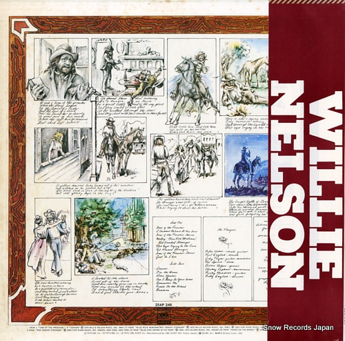 NELSON, WILLIE red headed stranger 25AP246