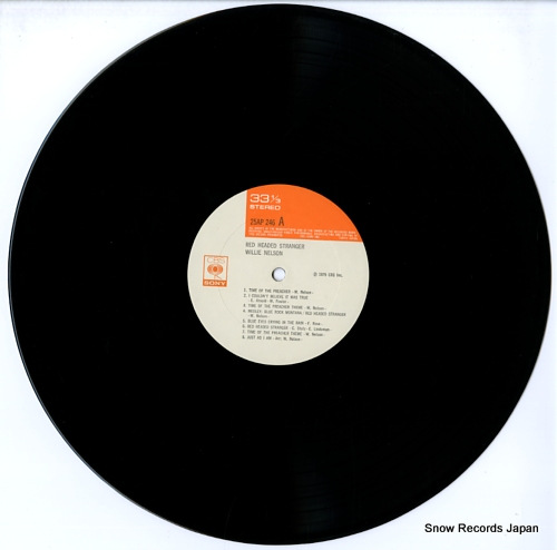 NELSON, WILLIE red headed stranger 25AP246