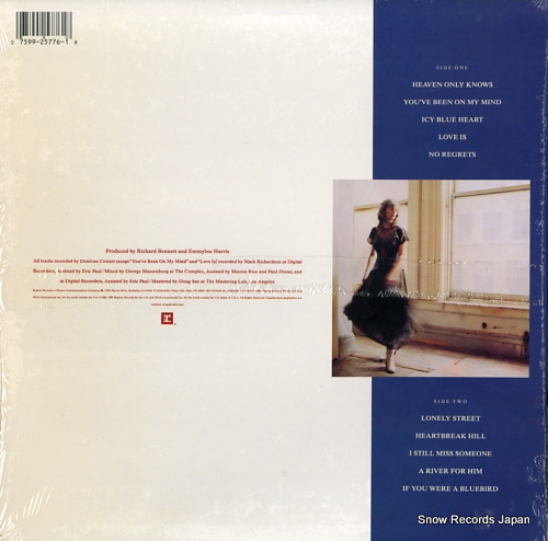 HARRIS, EMMYLOU bluebird 925776-1
