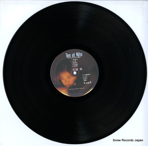 SUGIURA, MIYUKI ten at nite L-12601 - disc