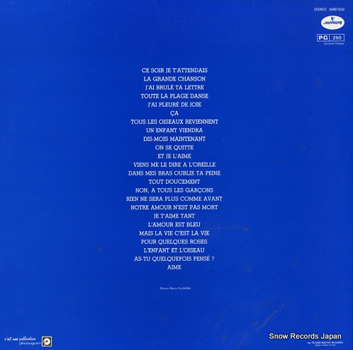 TORR, MICHELE la grande chanson 6680900