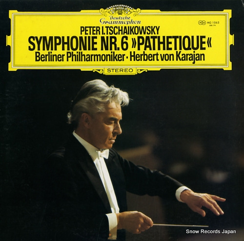 KARAJAN, HERBERT VON tchaikovsky; symphonie nr.6 