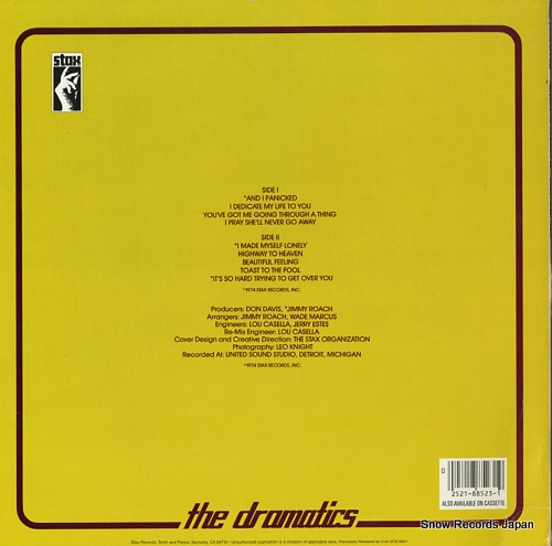 BANKS, RON, AND THE DRAMATICS dramatically yours MPS-8523