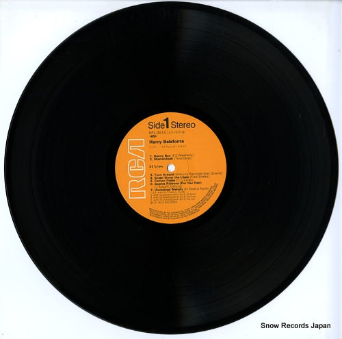 BELAFONTE, HARRY harry belafonte RPL-3514