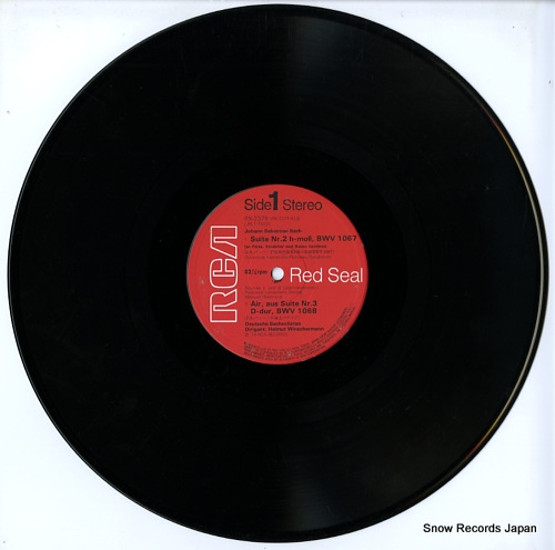 WINSCHERMANN, HELMUT bach; suite nr.2 / brandenbergische konzert nr.5 / air,aus suite nr.3 RX-2379 - disc