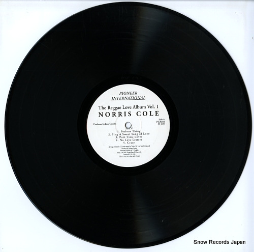 COLE, NORIS the reggae love album vol.1 PILP202 - disc