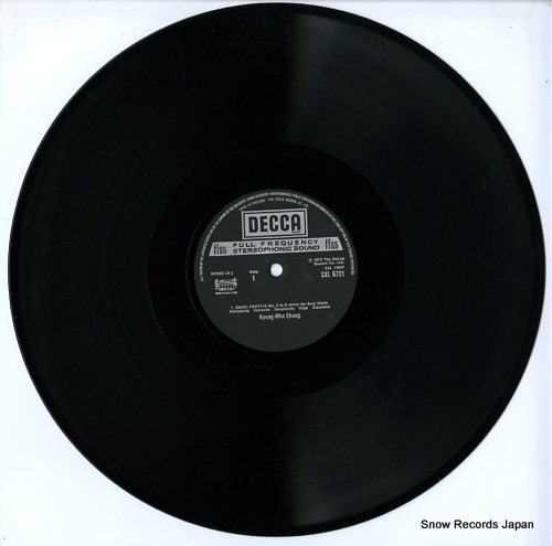 Ţ¡ʥ󡦥ե bach; partita no.2 in d minor, no.3 in c major SXL6721