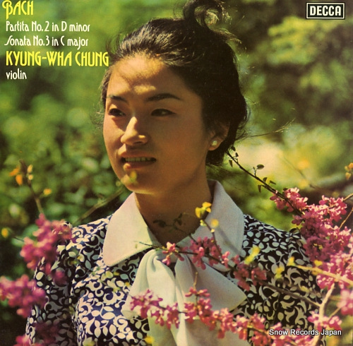 Ţ¡ʥ󡦥ե bach; partita no.2 in d minor, no.3 in c major SXL6721