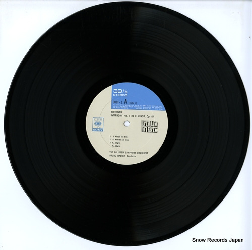 WALTER, BRUNO beethoven; symphonies nos.5 & 6 