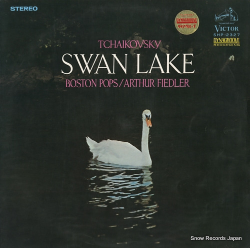 FIEDLER, ARTHUR tchaikovsky; swan lake SHP-2327 - front cover