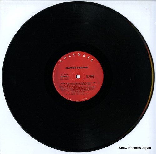 SAVAGE GARDEN i want you (remixes) 4478505