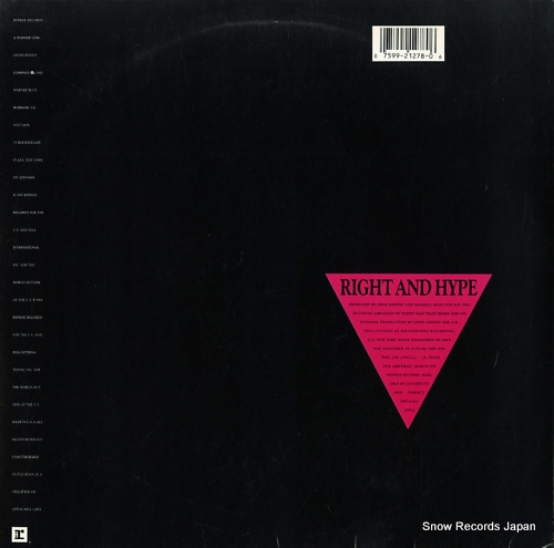 ABSTRAC' right and hype 921278-0 - back cover