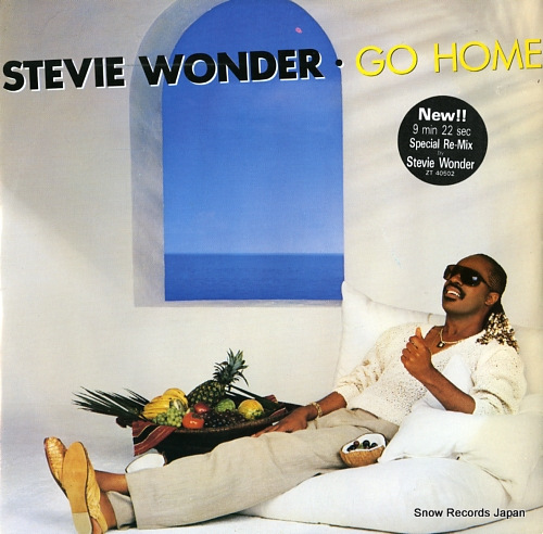WONDER, STEVIE go home ZT40502 - front cover