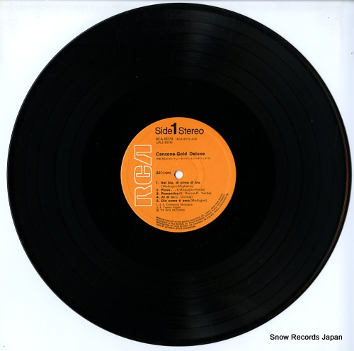 V/A canzone gold deluxe RCA-8079-80