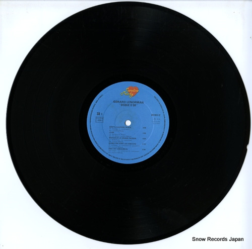 LENORMAN, GERARD disque d'or / vol.1 201951 - disc