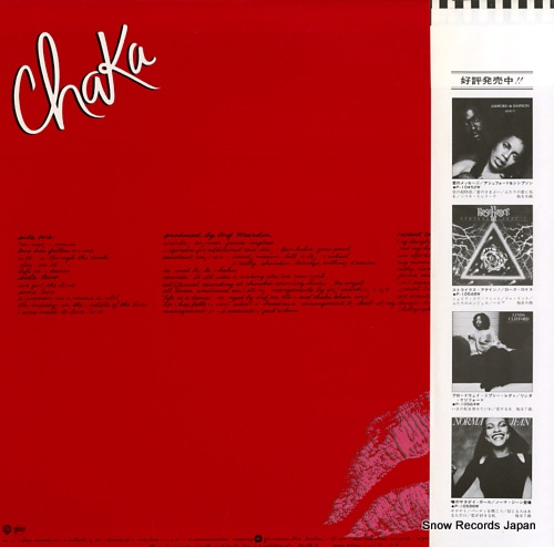 KHAN, CHAKA chaka P-10610W