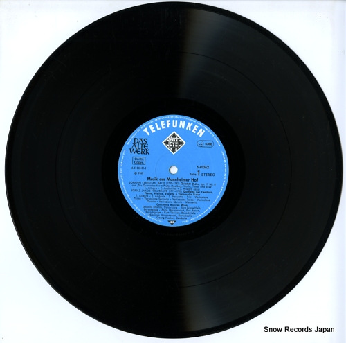 HARNONCOURT, NIKOLAUS music at the court of mannheim 6.41062AQ