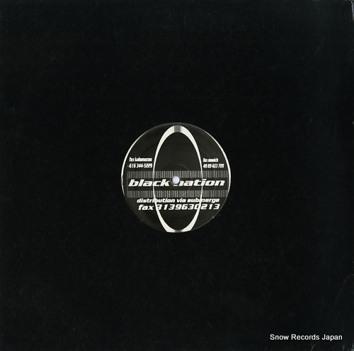 COWLES, ELLERY VS. JAY DENHAM black project ep BNR300 - back cover