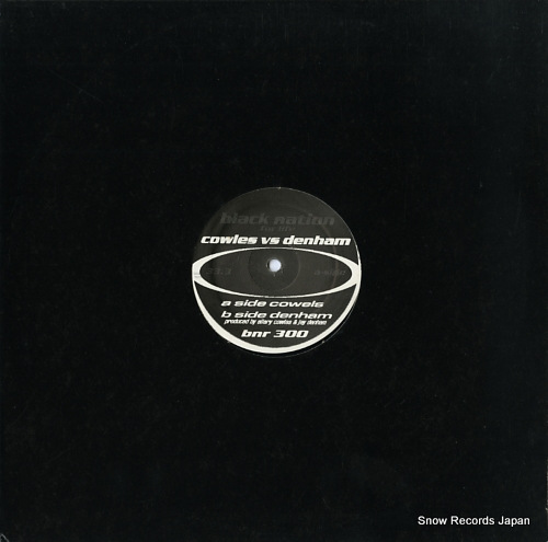 COWLES, ELLERY VS. JAY DENHAM black project ep BNR300 - front cover