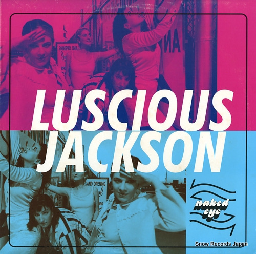 LUSCIOUS JACKSON naked eye GR036 - front cover