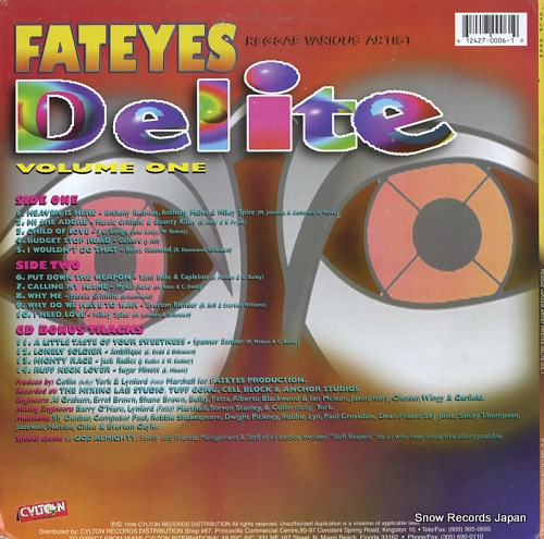 V/A fateyes delite volume one CTLP0006