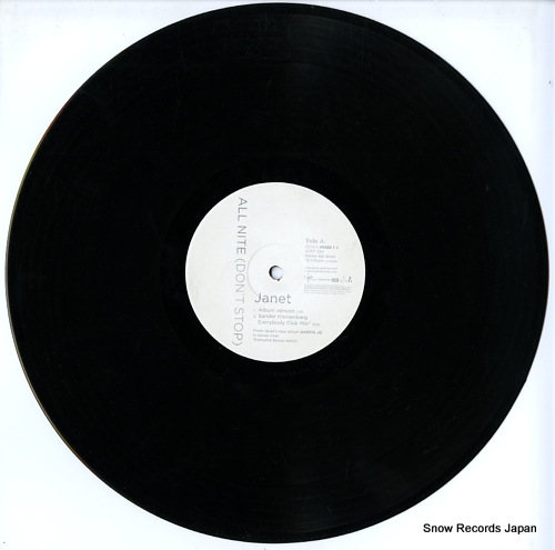 JACKSON, JANET all nite(don't stop) VUST292 - disc