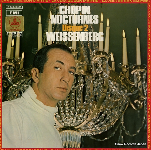 WEISSENBERG, ALEXIS chopin; nocturnes disque 2 2C069-10383