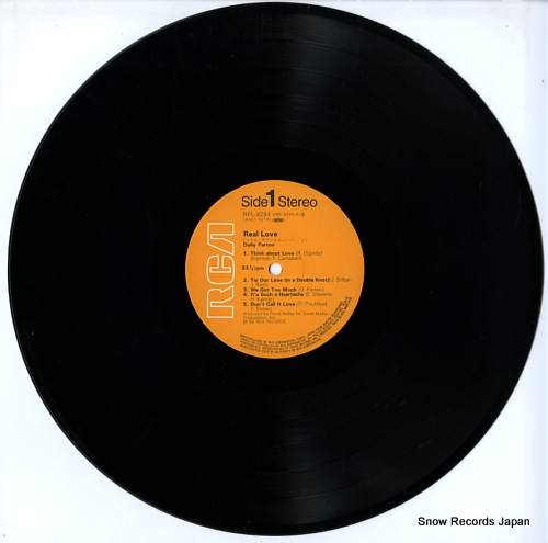 PARTON, DOLLY real love RPL-8294