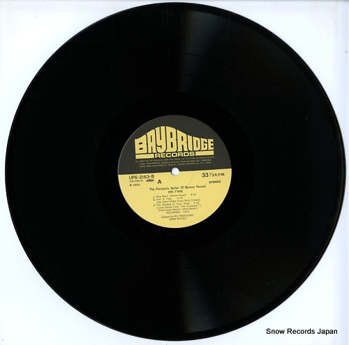 KESSEL, BARNEY the fantastic guitar of barney kessel / on fire UPS-2163-B