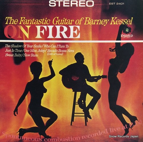 KESSEL, BARNEY the fantastic guitar of barney kessel / on fire UPS-2163-B