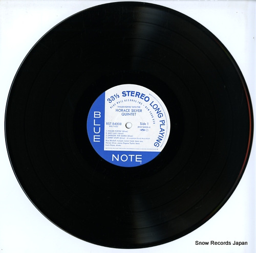 SILVER, HORACE finger poppin' with the horace silver quintet BNJ71022