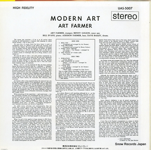 FARMER, ART modern art LBJ-60052