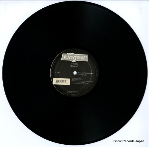 DOUBLE desire / shake (frankie feliciano & eric kupper mixes) KSS1213 - disc