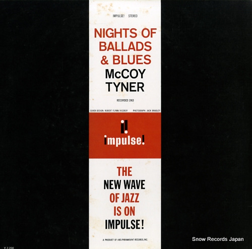 TYNER, MCCOY nights of ballads & blues YP-8515-AI