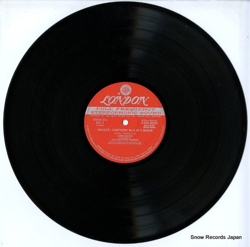 MEHTA, ZUBIN mahler; symphony no.3 in d minor K20C8689/90