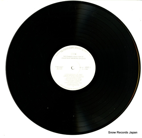 BASIE, COUNT the complete collection of count basie orchestra on decca VIM-5501-4