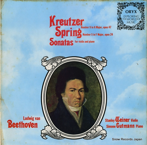 WEINER, STANLEY beethoven; kreutzer sonta / sprin sonata EXP59