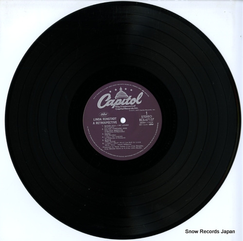 RONSTADT, LINDA a retrospective ECS-67137.38