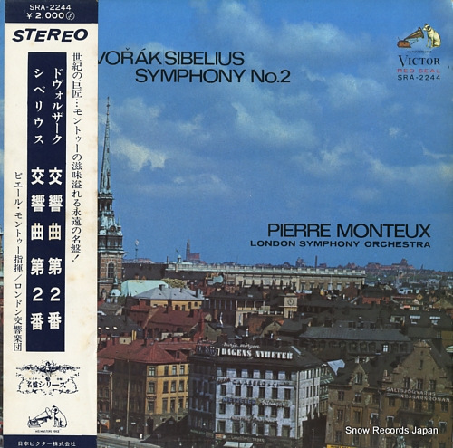 MONTEUX, PIERRE dvorak/sibelius; symphony no.2 SRA-2244