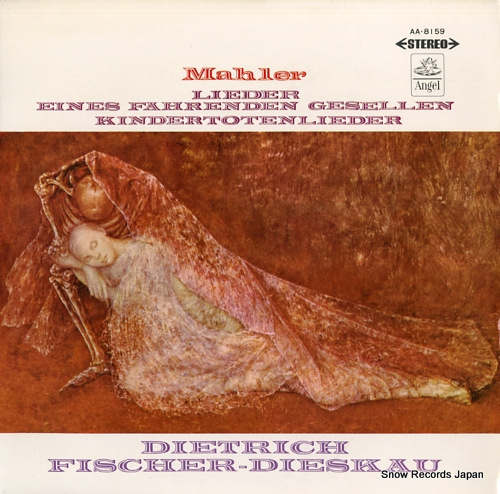 FISCHER-DIESKAU, DIETRICH mahler; lieder eines fahrenden gesellen AA.8159 - front cover