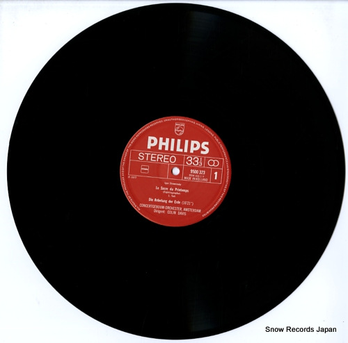 DAVIS, COLIN stravinsky; le sacre du printemps 9500323