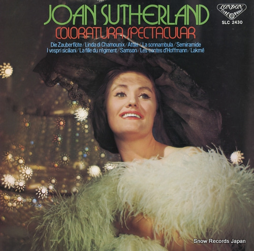 SUTHERLAND, JOAN coloratura spectacular SLC2430