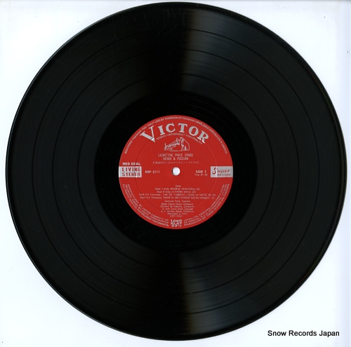 PRICE, LEONTYNE sings verdi & puccini SHP-2111