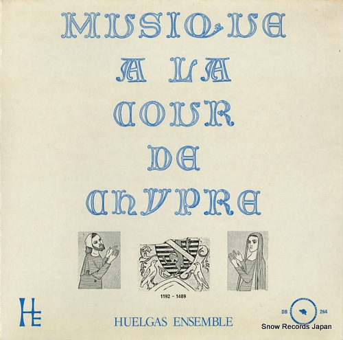 HUELGAS-ENSEMBLE musique a la cour de chypre (1192-1489) DB264 - front cover